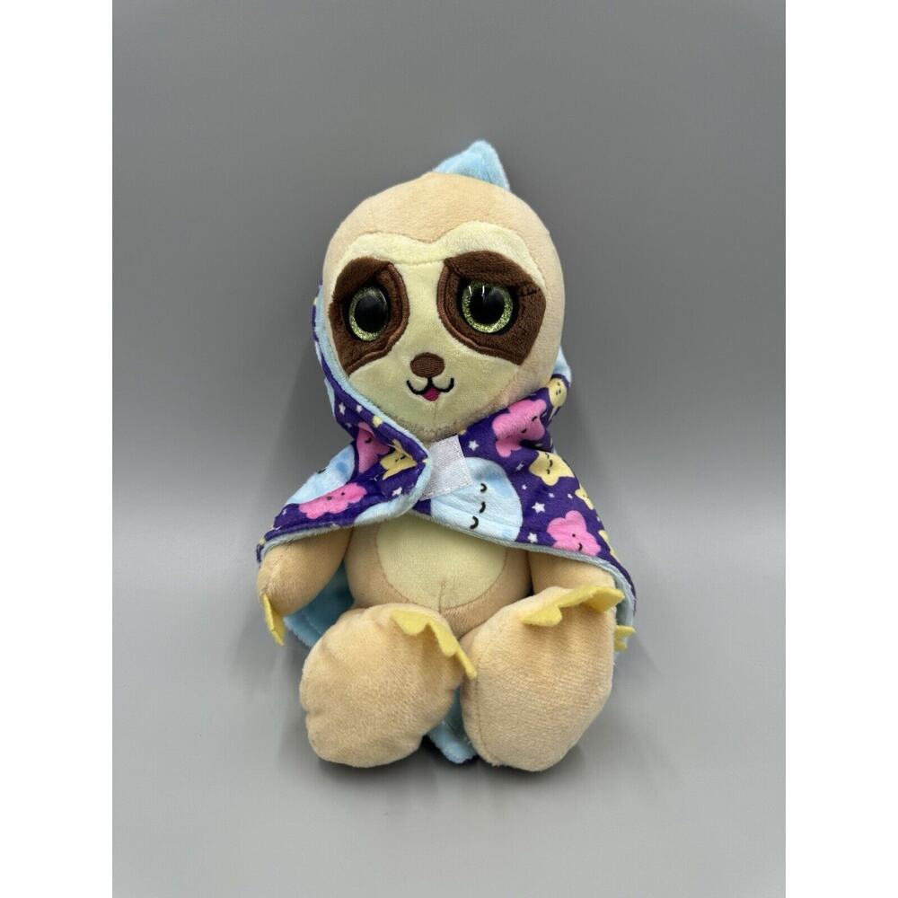 Baby Sloth W/ Blanket Lovey 9” Plush Stuffed Animal KIPP Brothers
